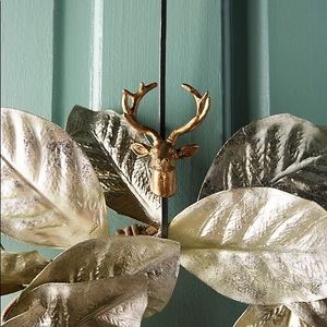 Anthropologie Reindeer Wreath Hook
